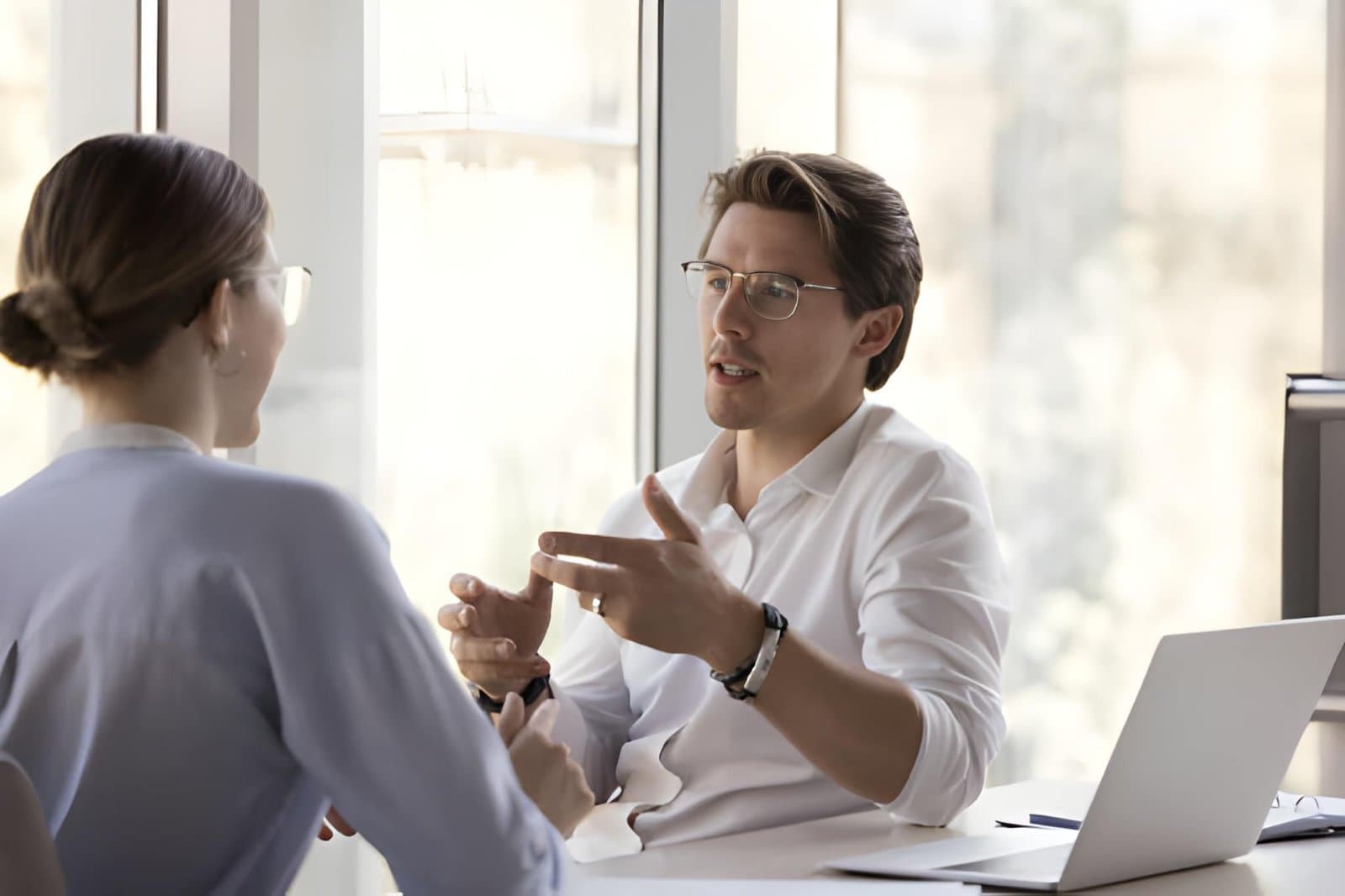 Founders working together in a session